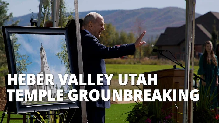 Heber Valley Utah Temple Groundbreaking