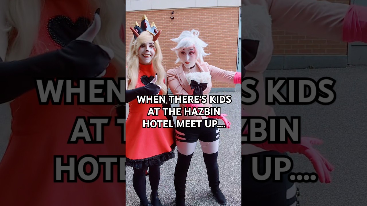 HAZBIN HOTEL COSPLAY COMIC CON FUNNY MEME #hazbinhotel #hazbin #cosplay #cosplaygirl #funny
