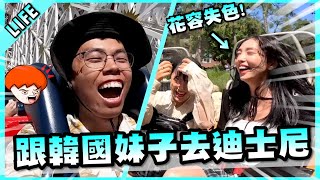 加州迪士尼爆玩14小時!有妹子同行的遊樂園之旅就是香!【胡子Life】