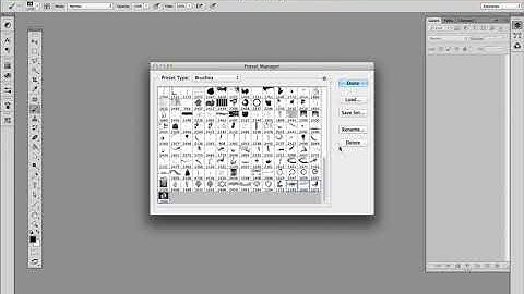Preset Manager (brush intro)