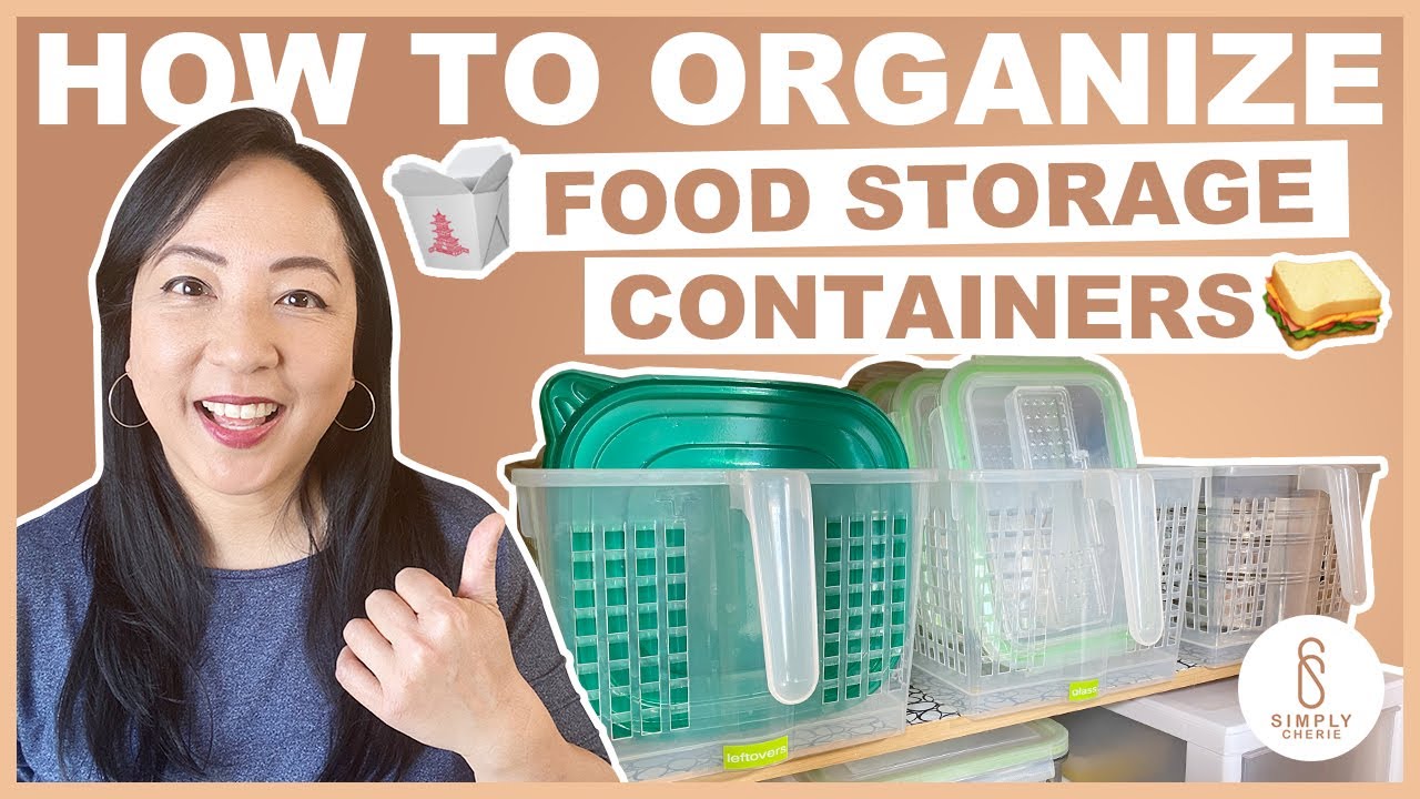 3 Simple Ways to Organize Tupperware