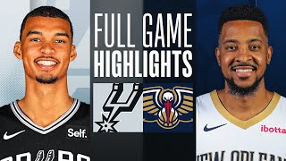 Game Recap: Spurs 111, Pelicans 109
