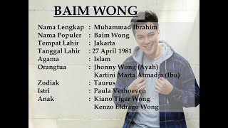 BIODATA BAIM WONG, PROFIL LENGKAP & AGAMA