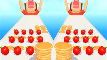 PANCAKE RUN 🥞🔥- All Levels Gameplay Android, iOS v.17