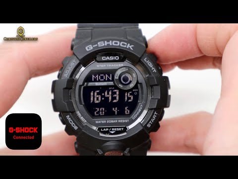 Unboxing G-Shock G-Squad Bluetooth fitness connected Watch GBD800-1B -  YouTube