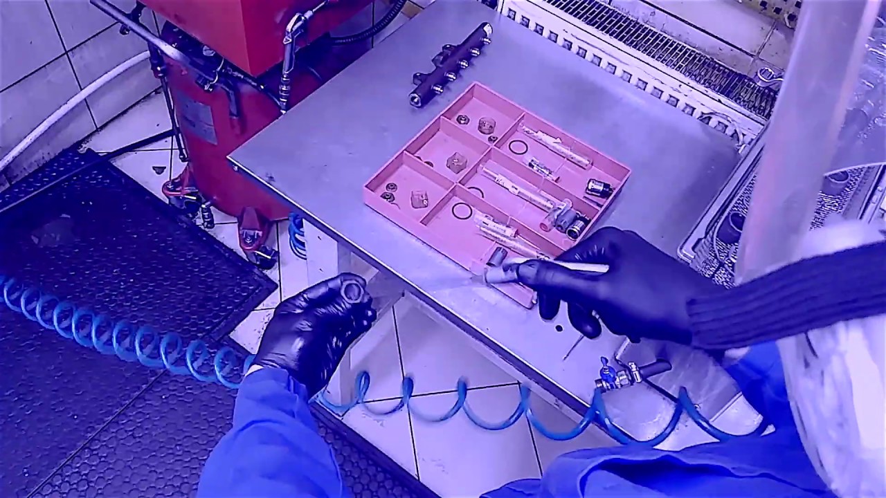 Ультразвуковая промывка чистка форсунок Bosch (Бош) - YouTube