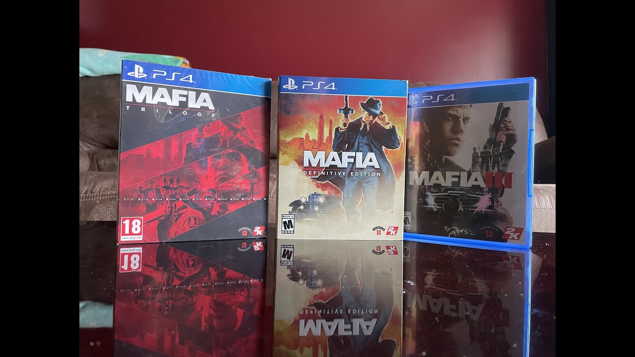 Unboxing of the Mafia Trilogy Set 