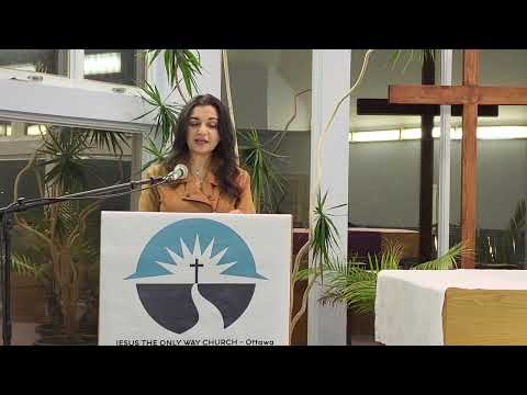 ترنيمة اعبدوا الرب الأخت رينا مكاري مع فريق ترنيم كنيسة يسوع هو الطريق أوتاوا 4 مارس 2023