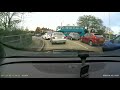 Roundabout Accident BMW, Citroen 08 11 2017