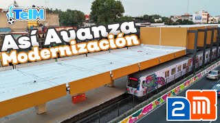 ¡Así va la MODERNIZACIÓN de las Estaciones del METRO por fuera! A unos Días del MUNDIAL 2026
