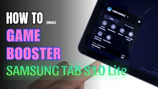 How to enable Game Booster on Samsung Galaxy Tab S10 Lite screenshot 5