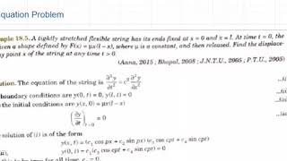 Wave equation example 2