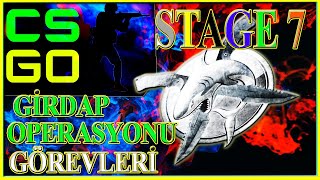 CS GO GİRDAP OPERASYONU GÖREVLERİ 7.HAFTA MUHAFIZ SIROCCO SUYA İNİŞ  AT ADAM