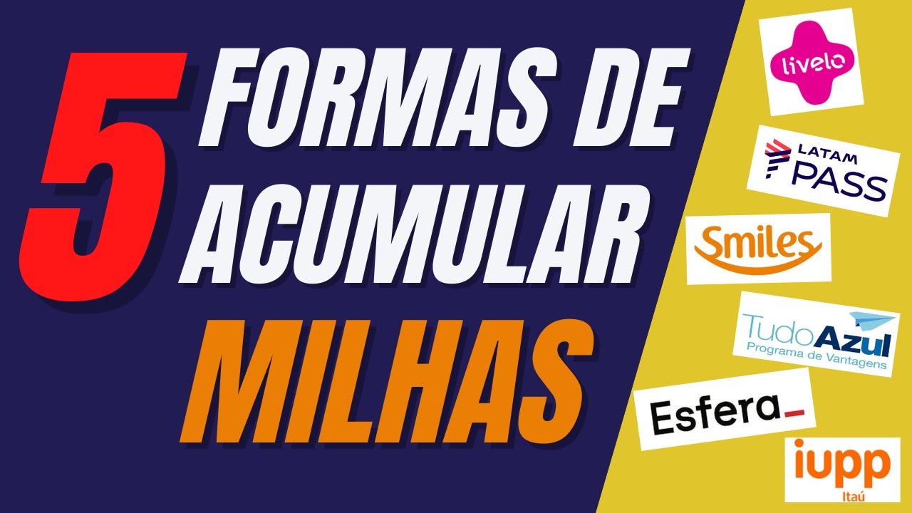 QUAIS FORMAS DE ACUMULAR MILHAS – ENTENDA TUDO | VIAJAR COM MILHAS | RENDA EXTRA COM MILHAS