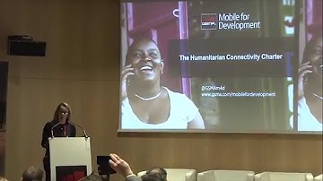 Mobile for Development @ MWC2015: Announcing the launch of the Humanitarian Connectivity Charter