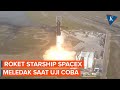 Detik-detik SpaceX Meledak Saat Peluncuran Uji Coba