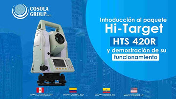 Introducción al paquete HTS 420R y demostración de funcionamiento - COSOLA