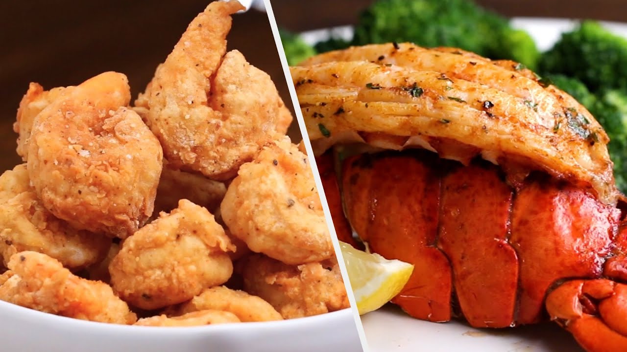 12 Delicious Seafood Dinners • Tasty YouTube