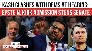 Kash DUMBFOUND On Epstein Files, Charlie Kirk Assassination FBI Probe Grilling At Senate Hearing