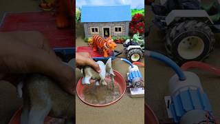 diy tractor video mini water pump science project #diyminitractor13  #cartoon  #ytshorts #267