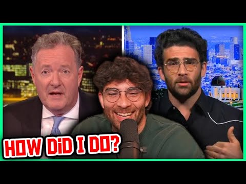 Thumbnail for Hasan Piker Reacts to His Own Interview on Piers Morgan Uncensored! | Hasanabi Reacts