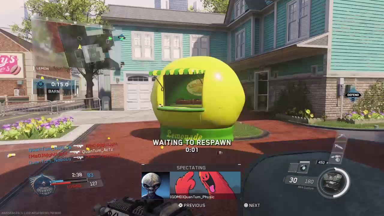 Call of Duty®: Infinite Warfare scrims