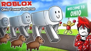 Roblox : Ohio Tower Defense 👽 เกมสร้างป้อมใน OHIO !!!