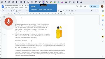 Read&Write for Google Chrome - Talk&Type Overview