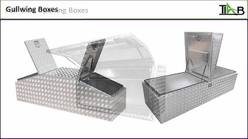 Aluminium Toolboxes Australia! Ute Tray Boxes
