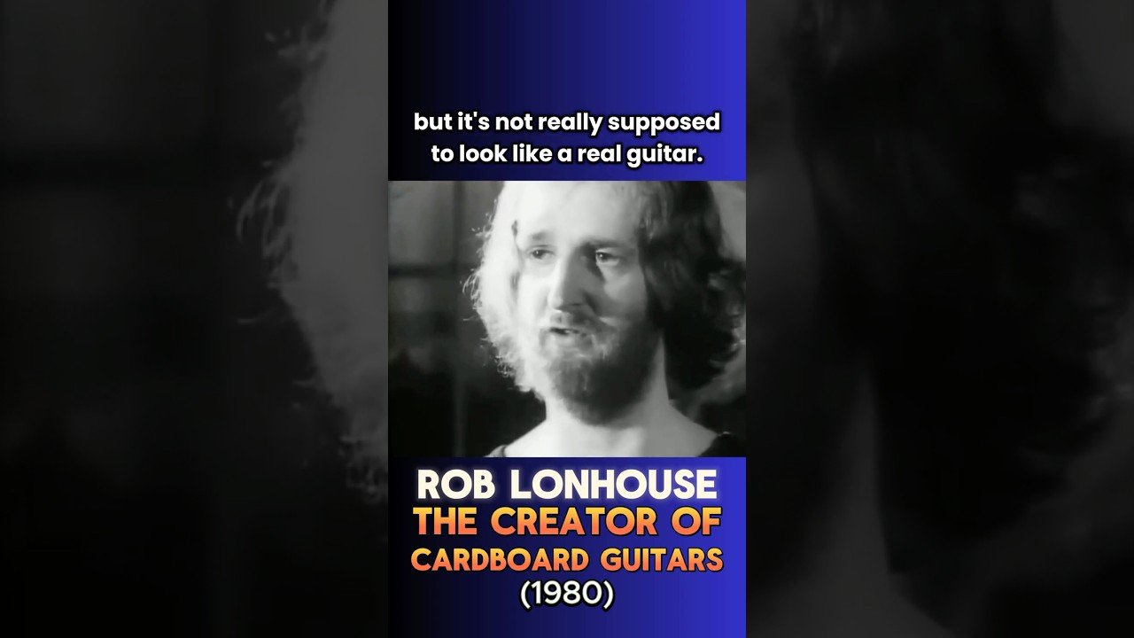 Meet the Creator of the Cardboard Guitar