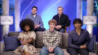 Percy Jackson and the Olympians press interview with cast & producers