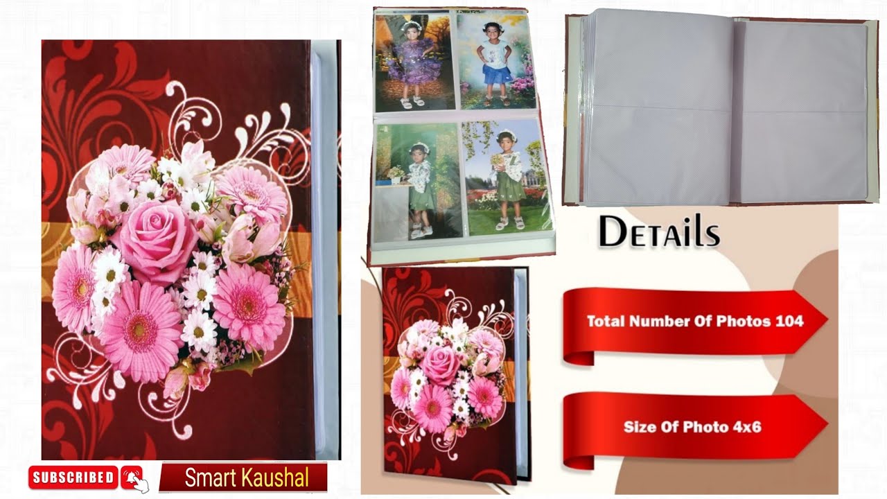 Photo Album Photo Album 4/6 Unboxing buy From Flipkart YouTube