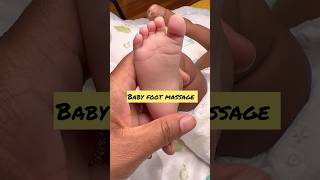 Baby foot massage! Helps babies sleep better 🥰