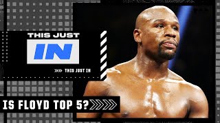 Perk & Max debate whether Floyd Mayweather is a top 5️⃣ athlete of all-time | This Just In
