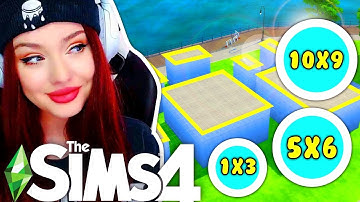 Number Generator Decides The Size of Each Room of My Build in The Sims 4 // Build Challenge