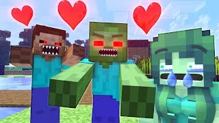 Love Story | The Minecraft Life of Zomma & ZomBo #7 | ZomBo Minecraft Animation