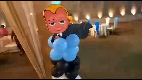 1st Birthday Boss Baby theme Party | Boss baby theme Photoshoot | Boss baby Games Venue & Decoration