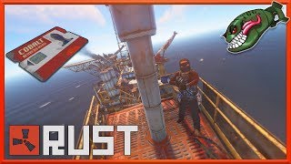 Rust | Large Oil Rig Monument Looting Guide, April 2019 (Rust Tutorials)