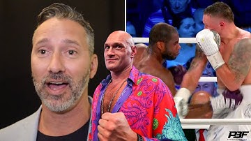 "IT LOOKED LIKE A LOW BLOW... TYSON FURY IN NO RUSH TO FIGHT USYK" - TOOD GRISHAM ON DUBOIS LOSS