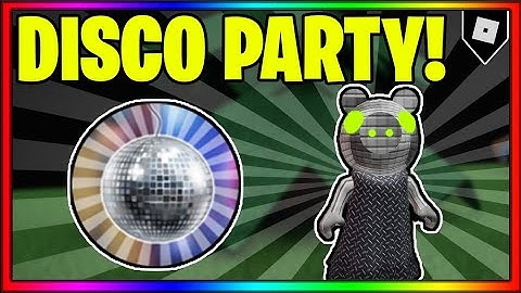 How to get the "DISCO PARTY!" BADGE + DISCO SKIN/MORPH in PIGGY RP: INFECTION || Roblox