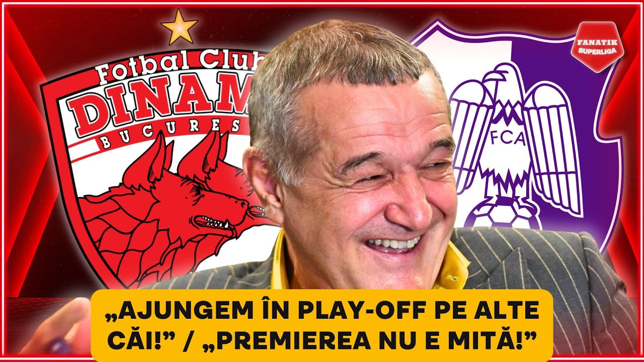 Gigi Becali NU SE TEME de un BLAT la Dinamo - FC Arges care SA SCOATA FCSB din play-off