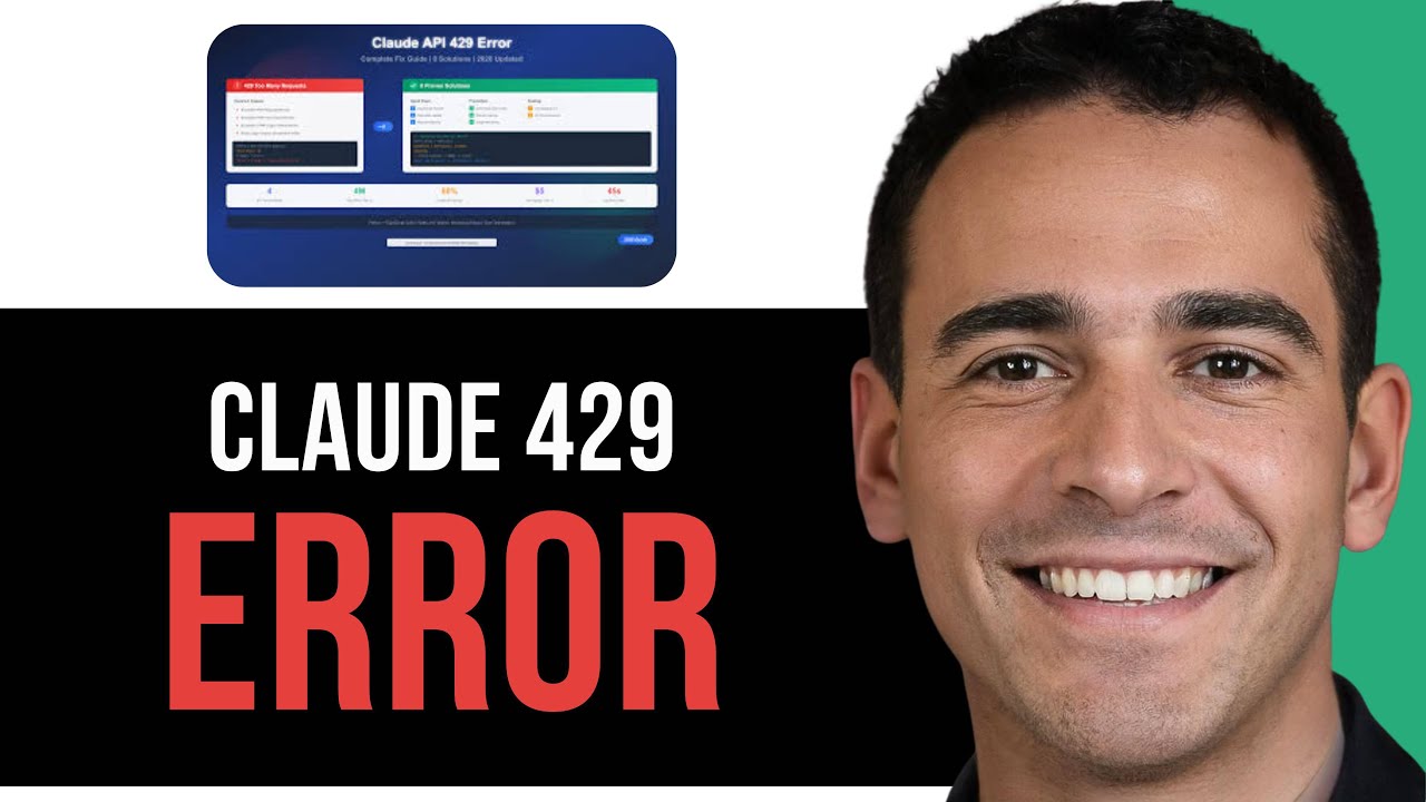 How To Fix Claude Code 429 Rate Limit Error | Step by Step Guide for ...