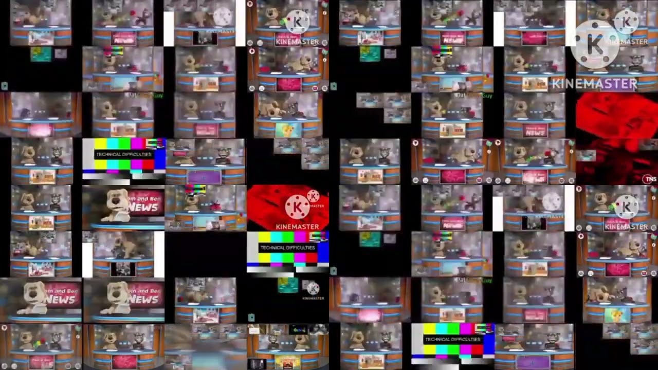 Talking Tom and Ben News Sparta Remix Ultimateparison