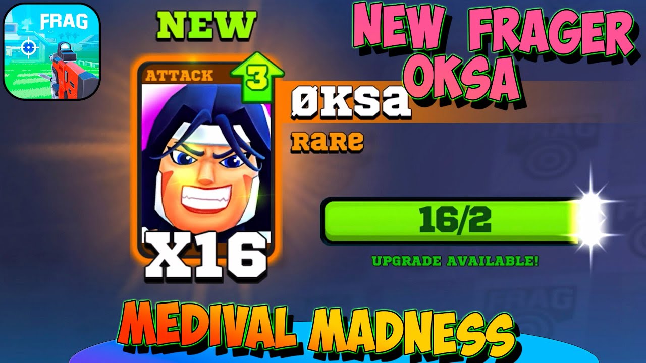 FRAG Pro Shooter - Gameplay Walkthrough part 640 - New fragger Oksa Medival Madness🔥(iOS,Android)