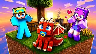 Minecraft but I Pretended to be a BABY DRAGON