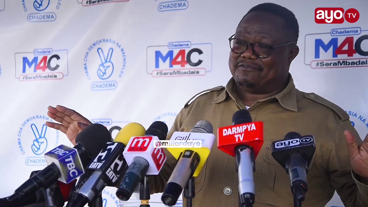 TUNDU LISSU AFUNGUKA CHADEMA KUJIUNGA NA ACT WAZALENDO 