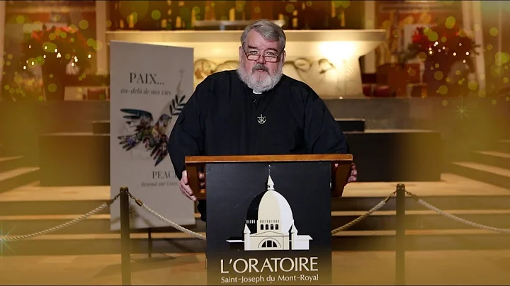 Christmas wishes from Father Michael DeLaney, CSC