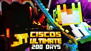 I Survived 200 Days in MEDIVAL MINECRAFT CISCOS ULTIMATE...