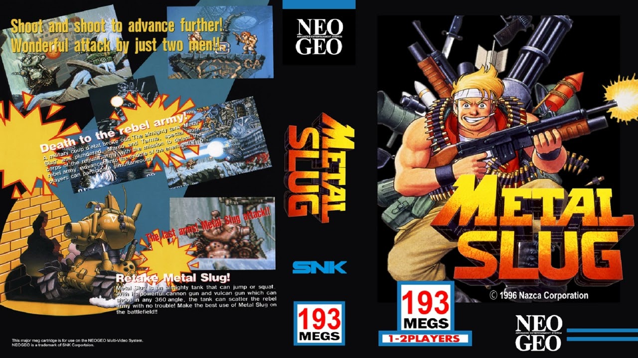 NG] Metal Slug 1 OST / メタルスラッグ BGM - YouTube