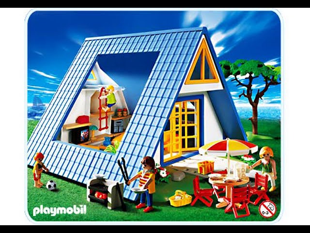 Playmobil - 3230 - Les Loisirs - Famille maison vacances 